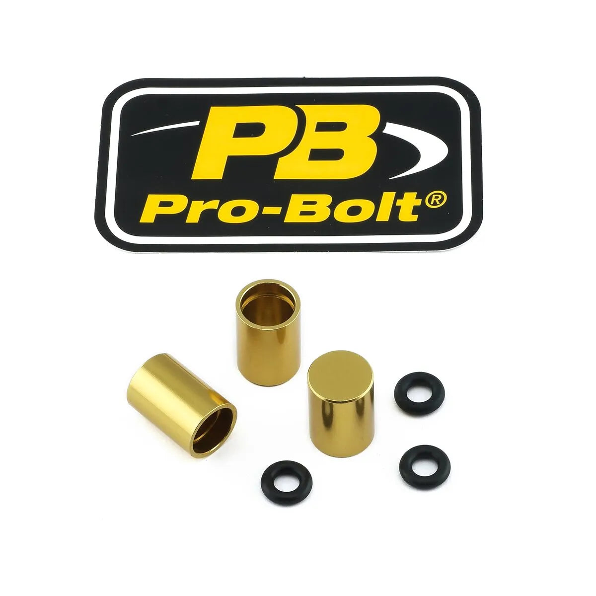 Pro Bolt Luftnippel Lock Guld Aluminium