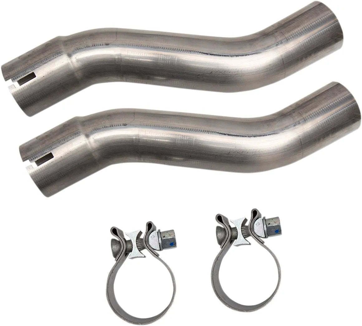 S&S Cycle Header Adapter Kit För Oberoende Dubbla Avgasrör