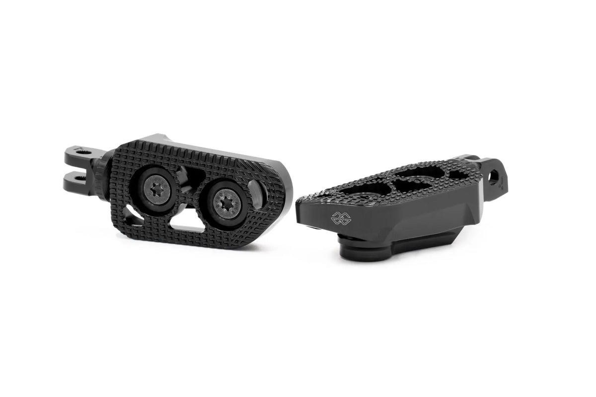 Gilles Tooling TECH-X Enduro Rider Footpeg Set Black 80mm