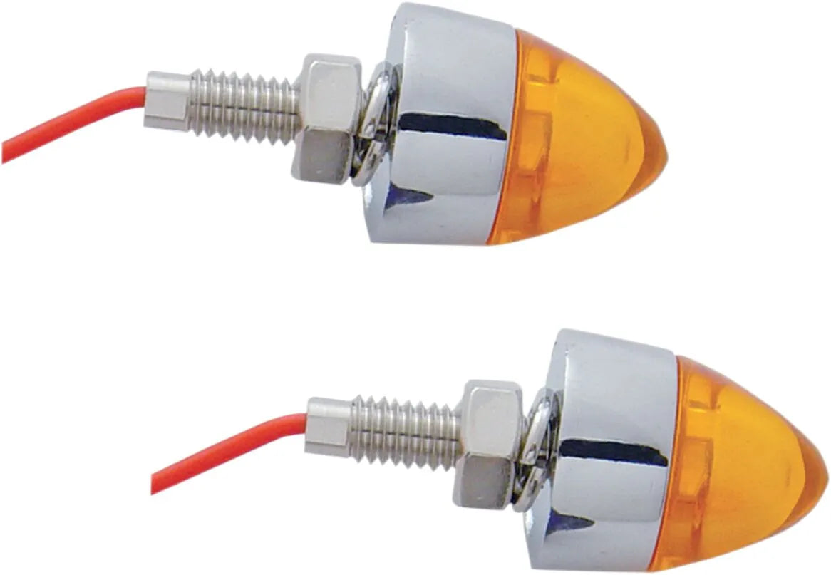 Pro-one Bullet Mini Marker Lights - Chrome