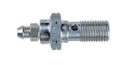 Goodridge Banjo Bolt med luftningsnippel M10 X 1.0