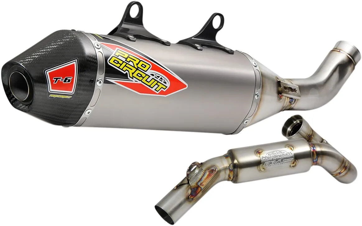 Pro Circuit T-6 Euro Avgassystem Ss/ti/cf