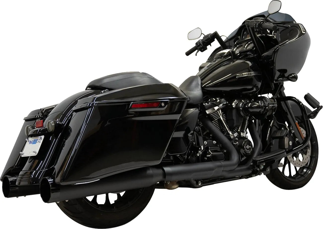 Bassani Xhaust 4-1/2" Slip-On Ljuddämpare - Svart
