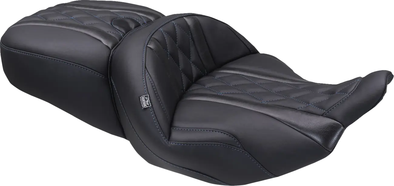 Mustang Deluxe Touring Seat - For Harley Davidson
