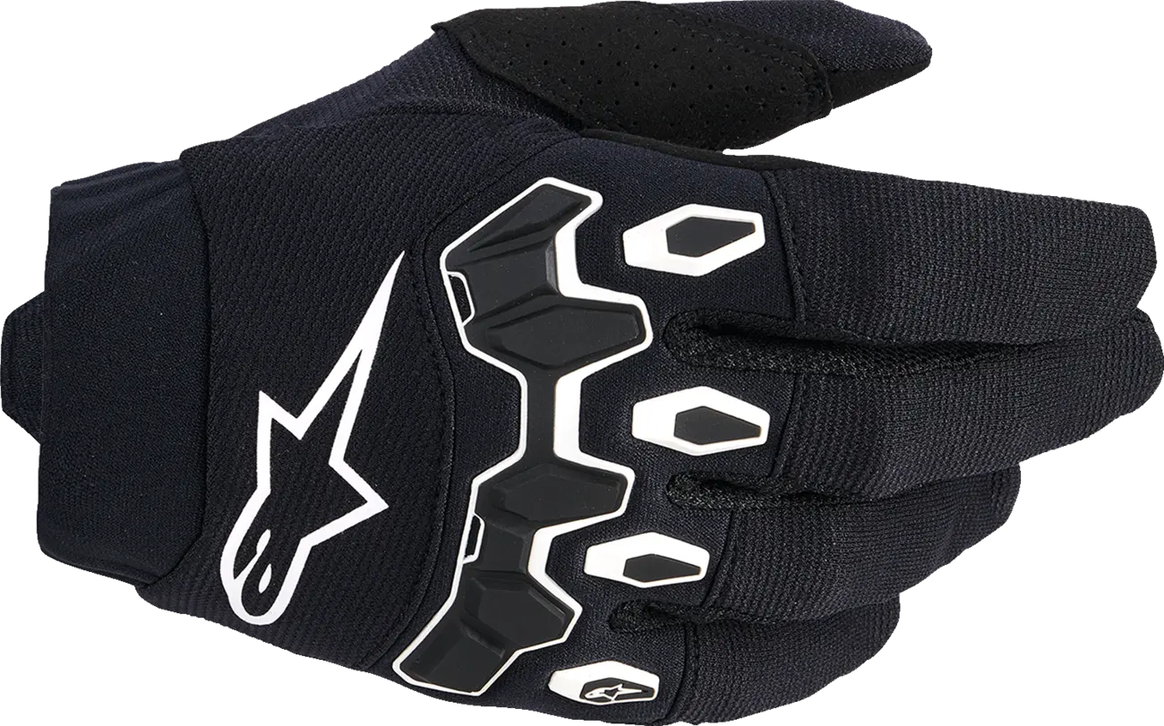 Alpinestars Youth Full Bore V2 Mx Gloves - Black/White