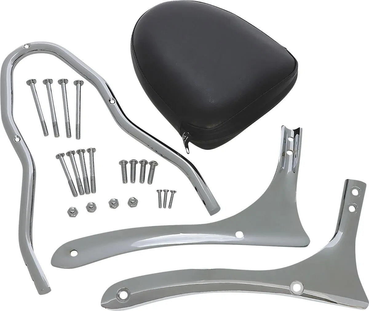 Show Chrome Sissy Bar Kit - Enhanced Comfort & Style