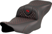 Saddlemen Dragon Scale Roadsofa Seat - For Harley Davidson