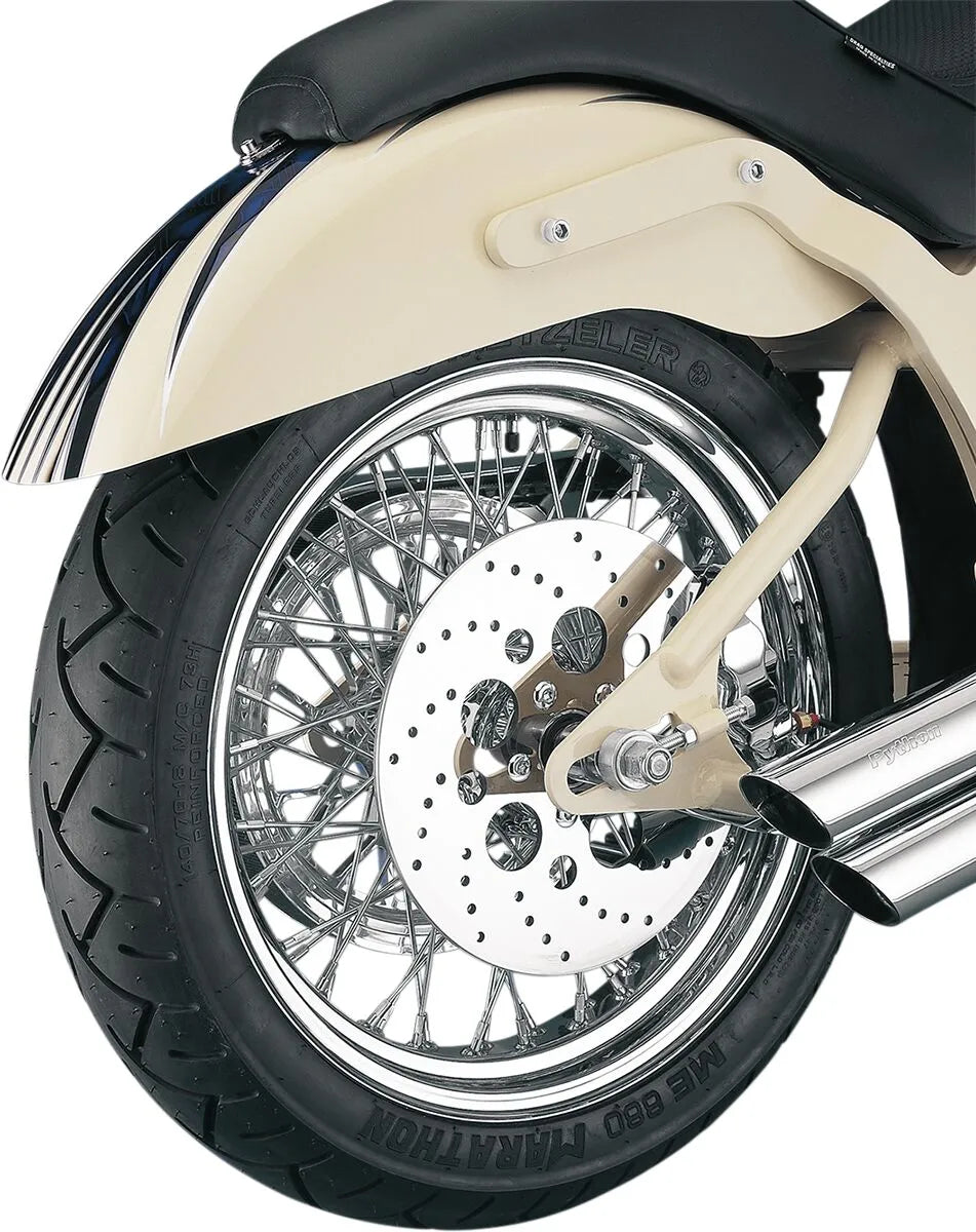 Pro-one Perf.mfg. Polerad Bromsskiva i Rostfritt Stål 11.5" - Bak
