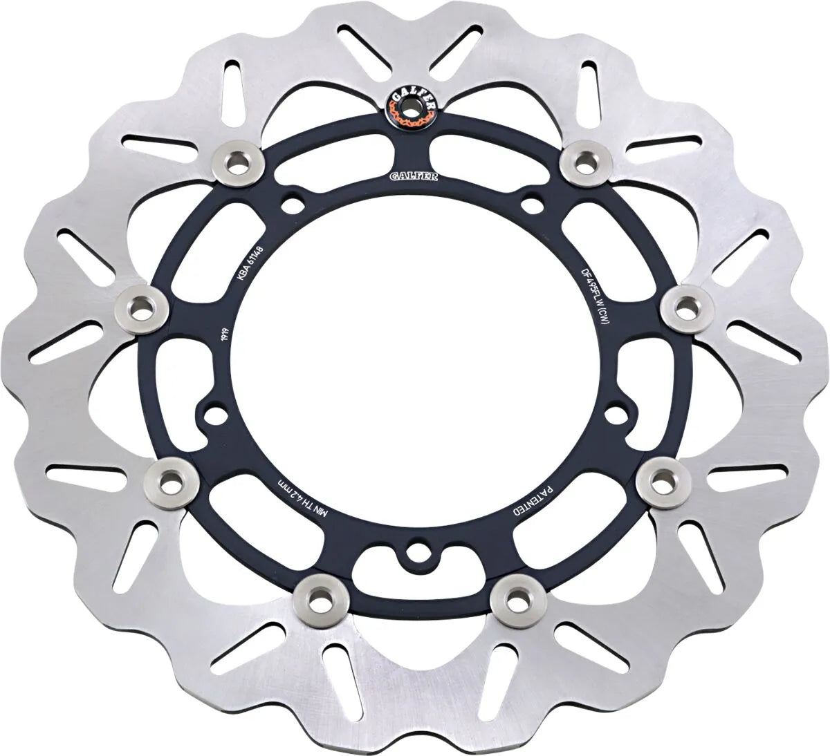 Galfer Brake Rotor For Motorcycle - High Carbon Stainless Steel - Front