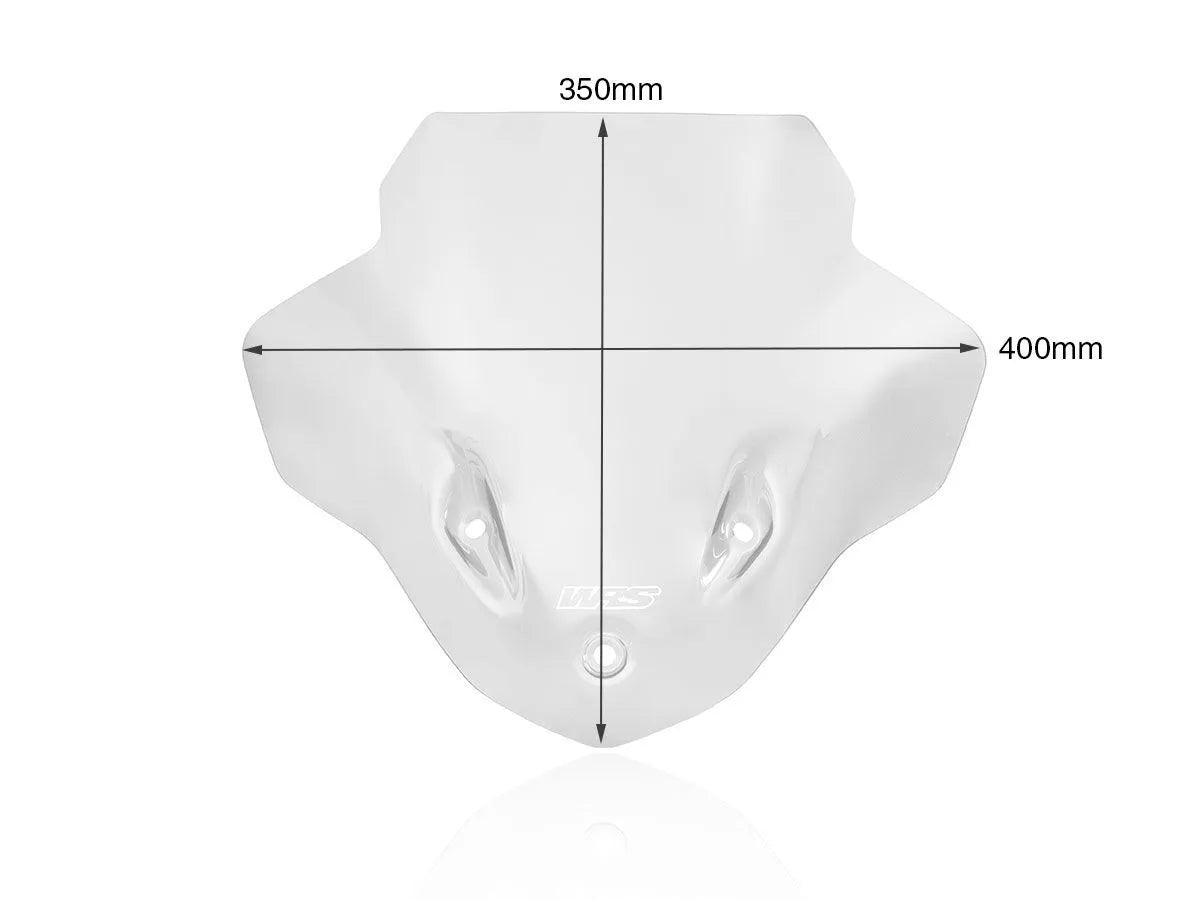 Wrs Windscreen Naked Bike Clear