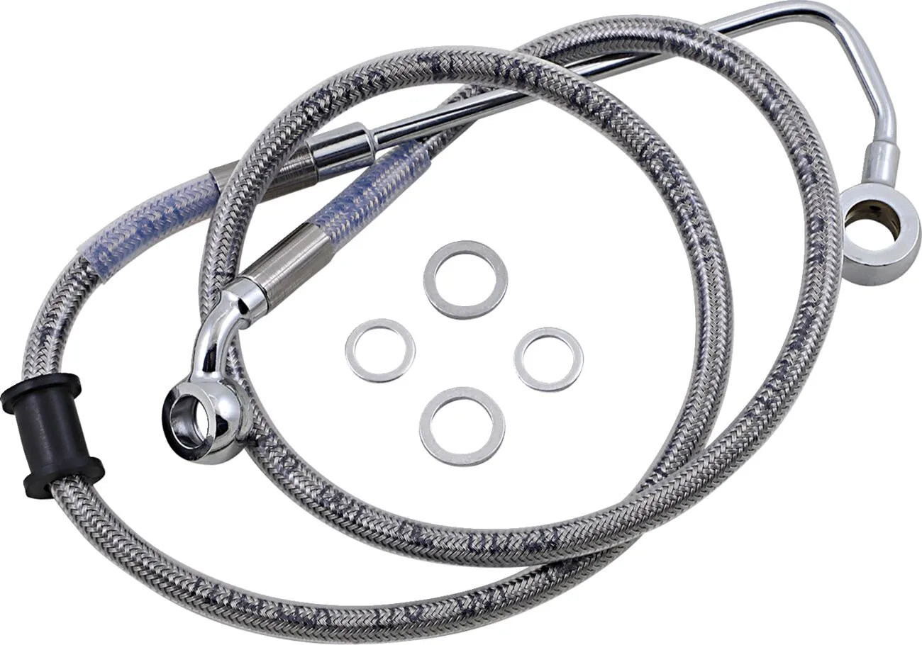 Drag Specialties Förlängd bromsslang för ABS - 34.75"