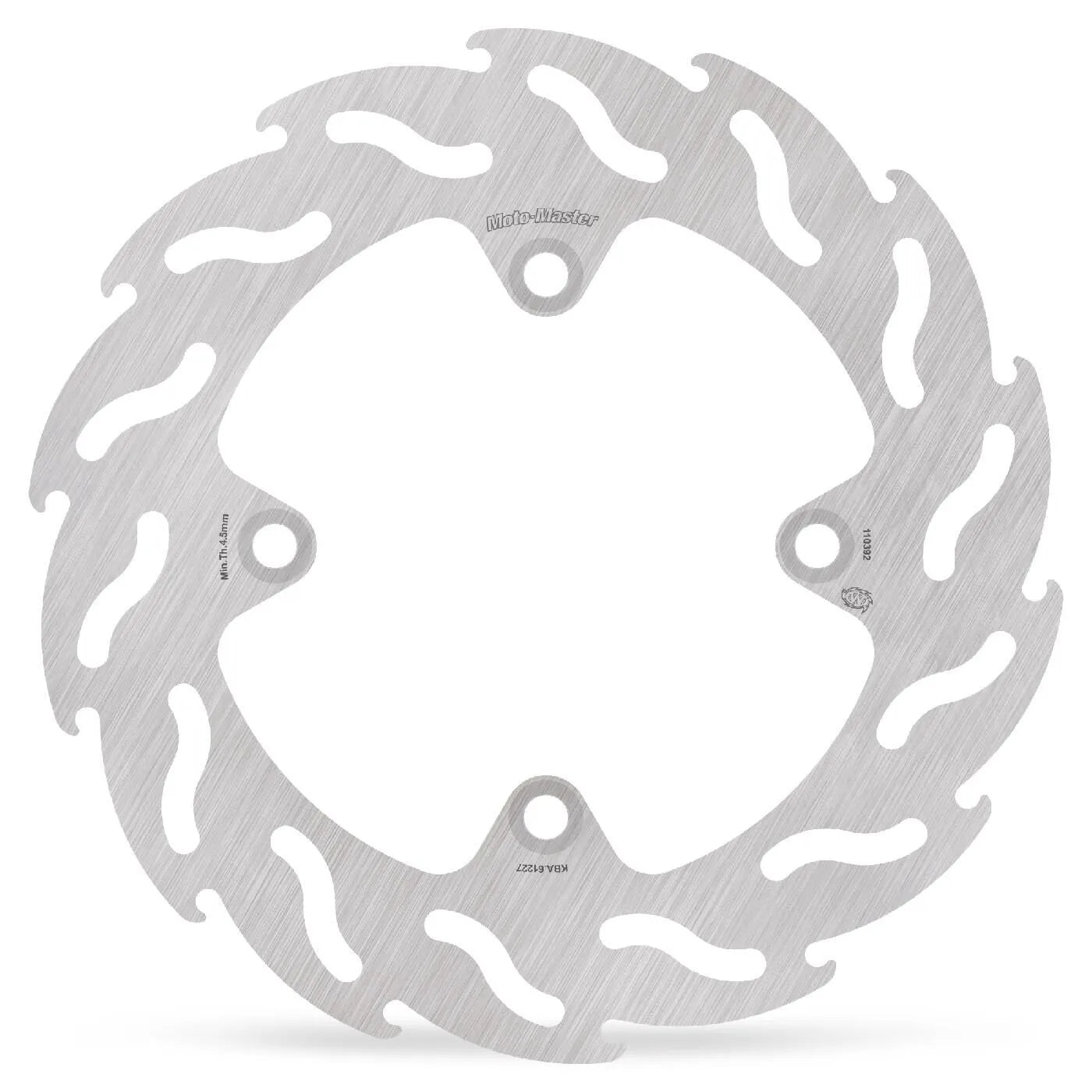 Moto-master Flame Series Bakre Broms Rotor - Bak