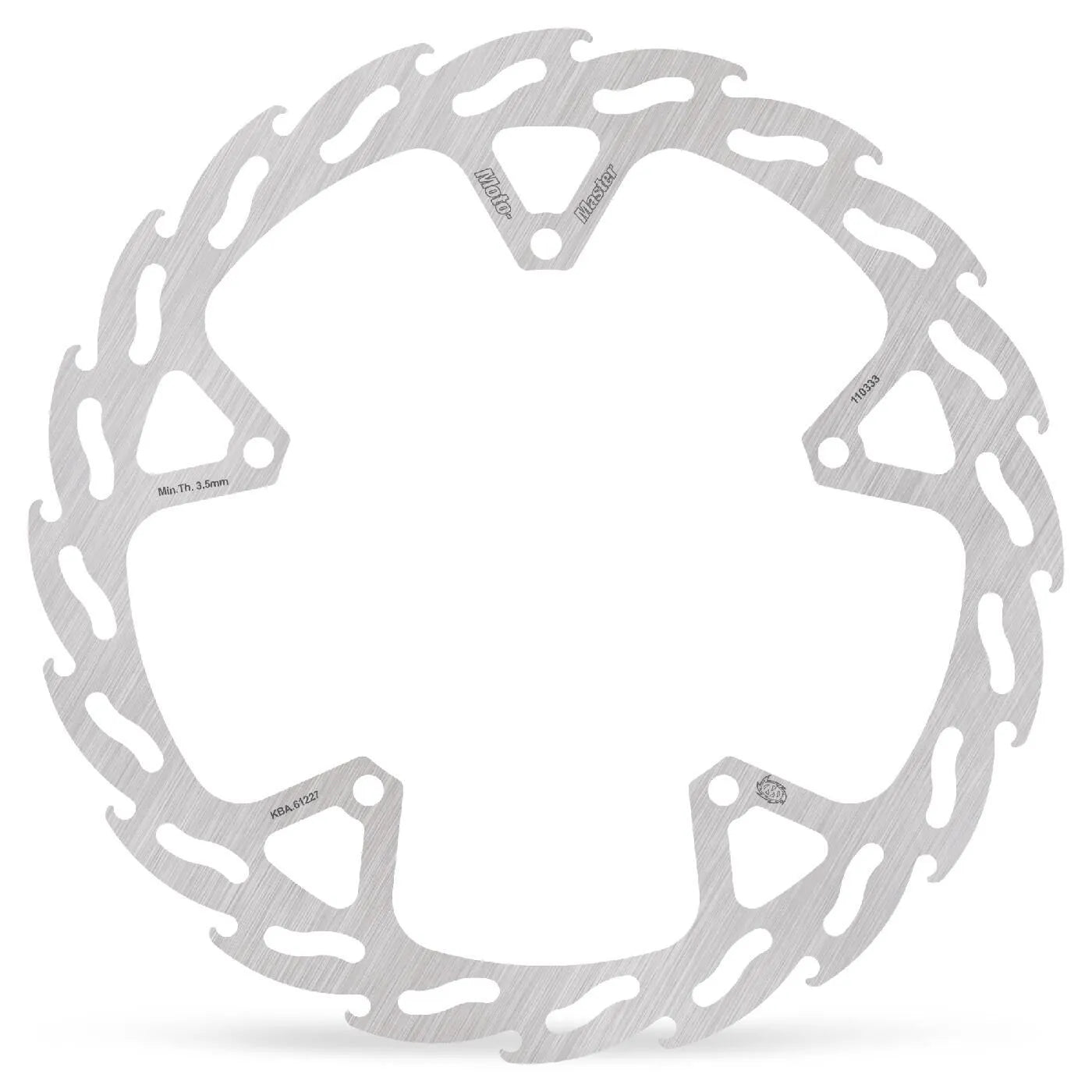 Moto-master Flame Series Fast Bromsskiva - Fram