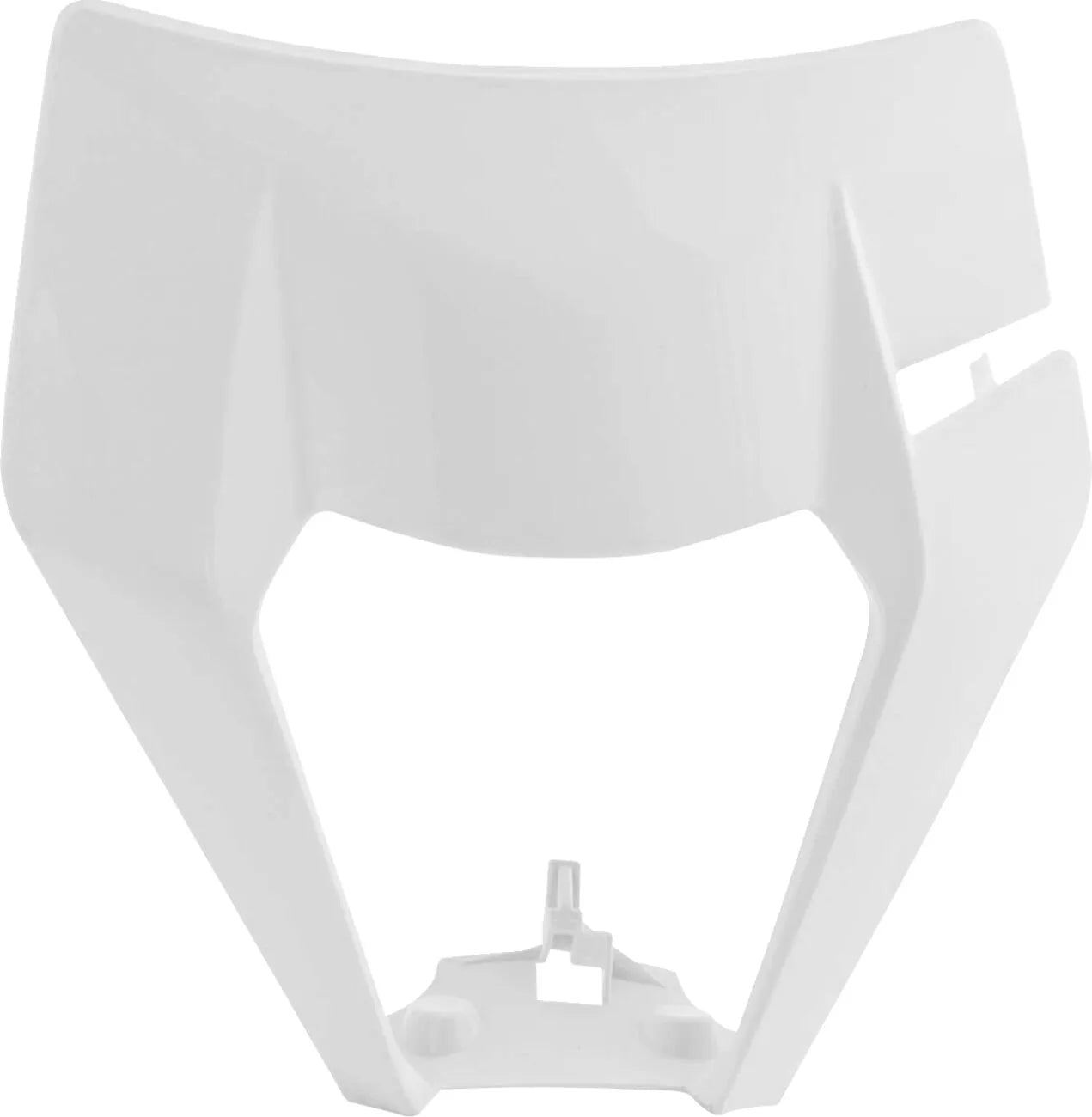 Polisport Front Headlight Mask White