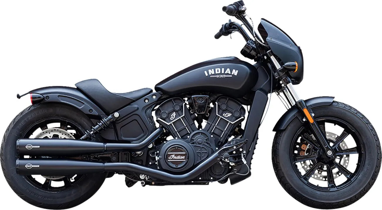 S&S Cycle Grand National Slip-On Avgasrör För Indian Scout