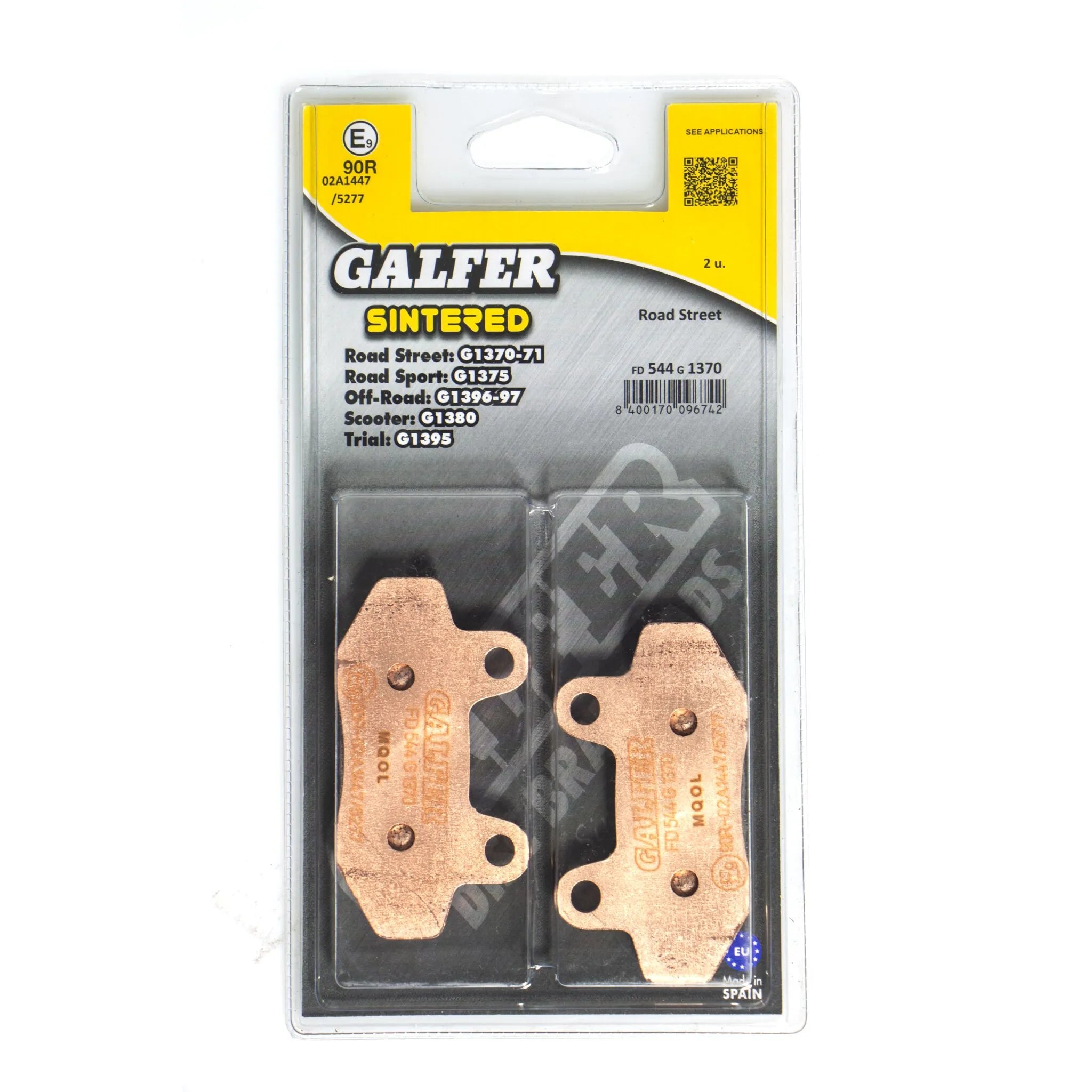 Galfer Hh Sintered Brake Pads - Front & Rear