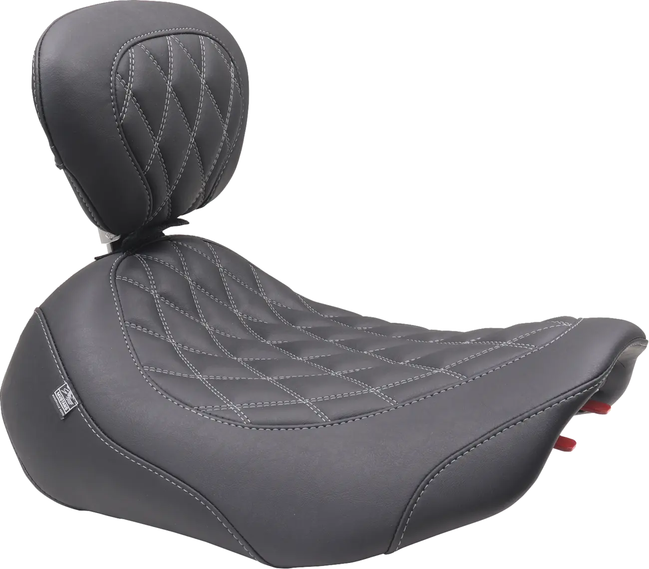 Mustang Wide Tripper Solo Seat - For Harley Davidson
