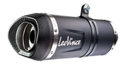 Leovince Lv One Evo Black Avgassystem Komplett - ECE Väglaglig