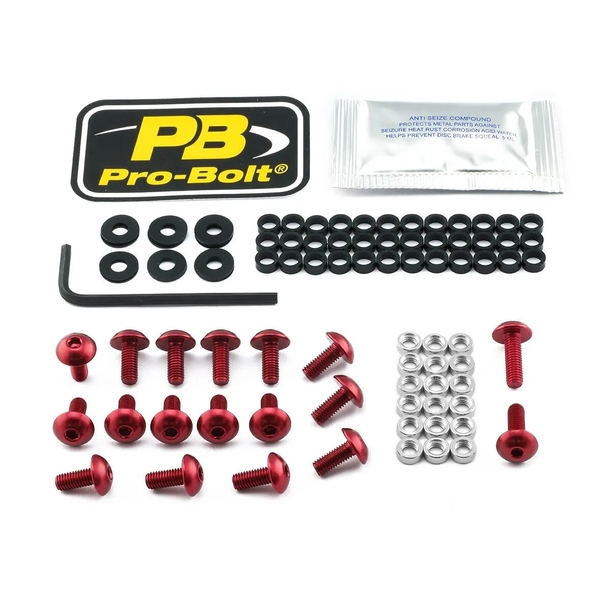 Pro Bolt Aluminium Fairing Bolt Kit For Ktm
