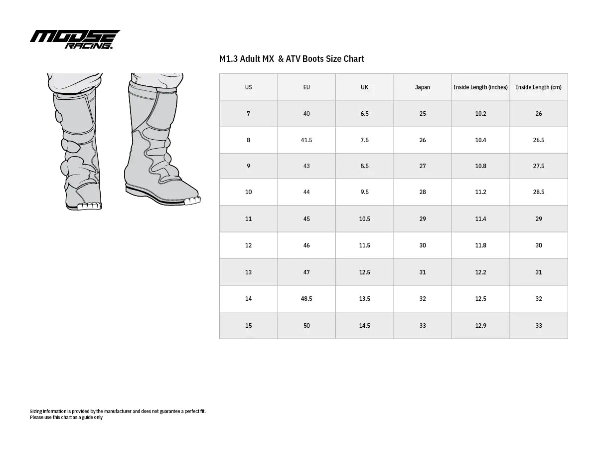 Moose Offroad Qualifier Boots White