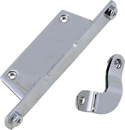 Drag Specialties Oil Tank Bracket Set Chrome For Softail