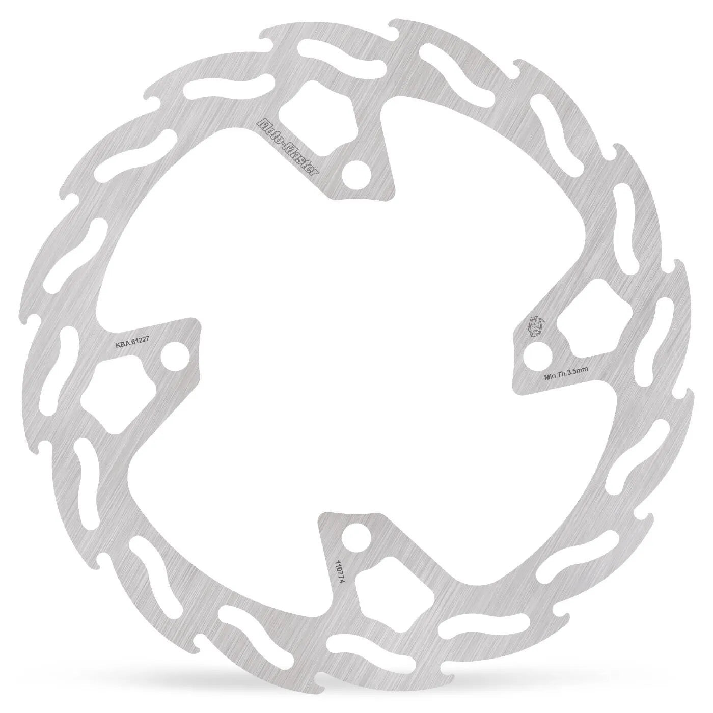 Moto-master Flame Series Fast Broms Rotor - Bak