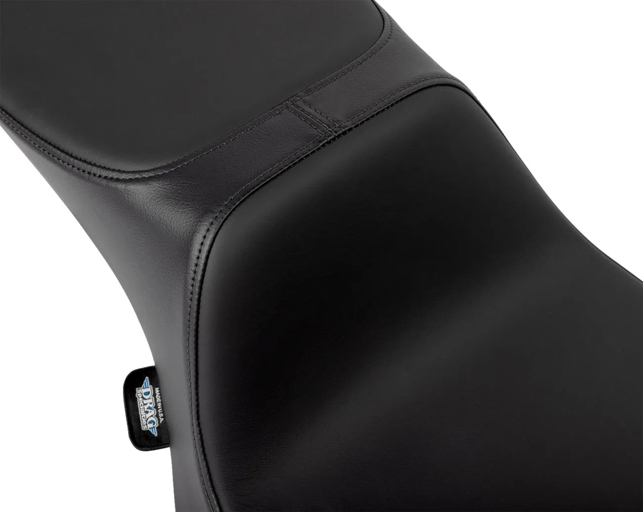 Drag Specialties Predator Extended Reach 2-up Seat - For Harley Davidson