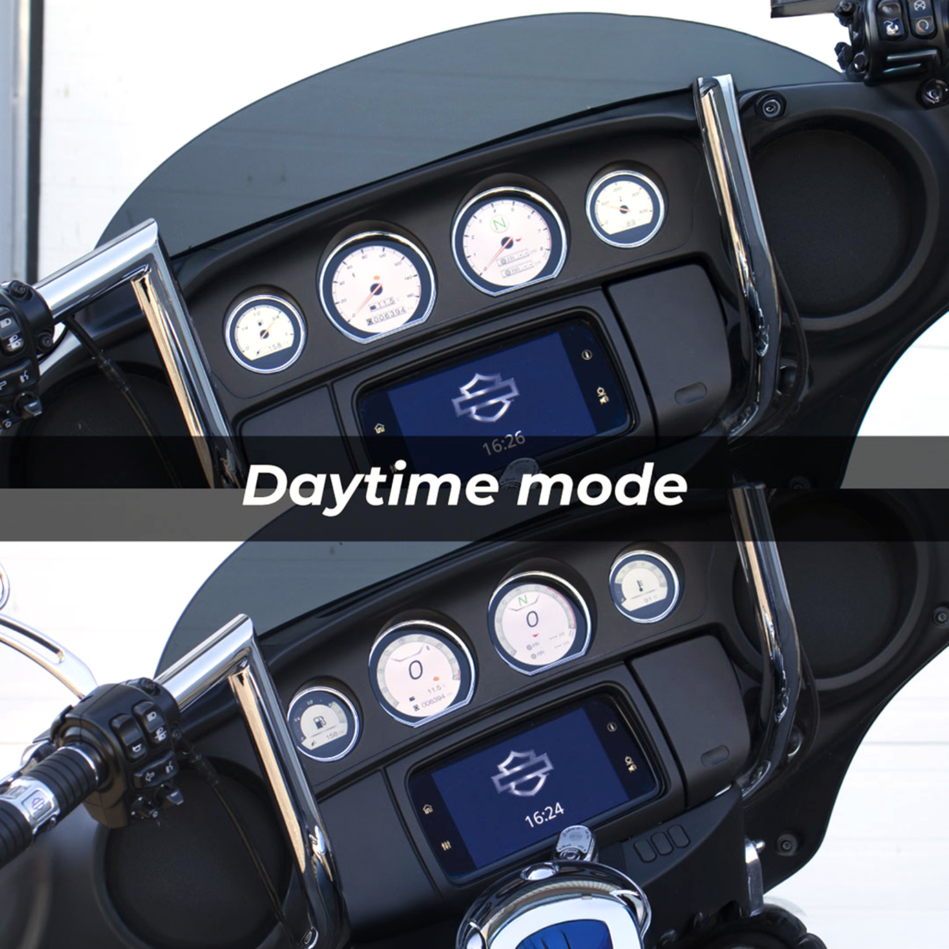 Koso HD3-X Tft Gauge Kit Touring 2014-2023 – Gauges & Dashes