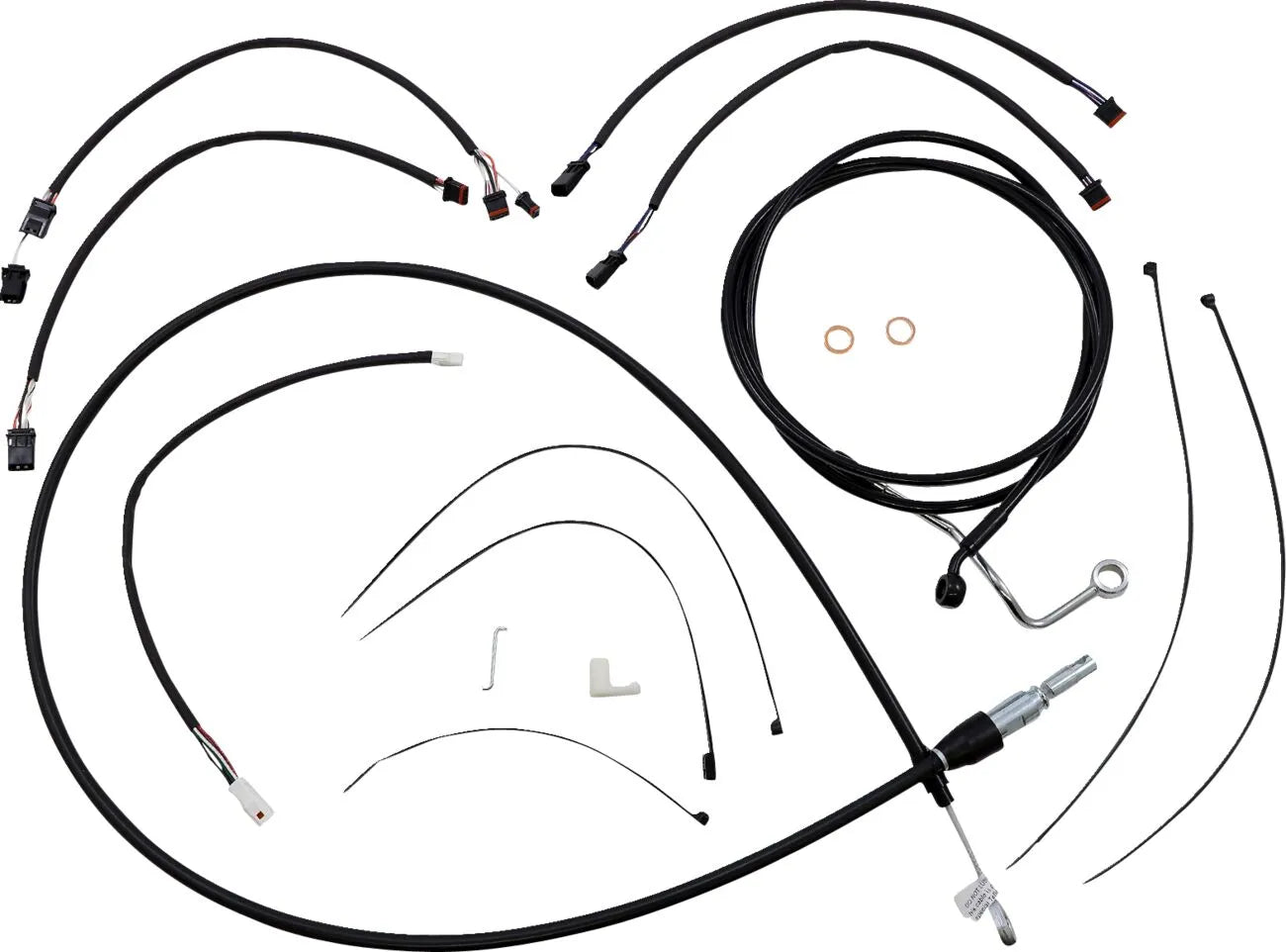 Magnum Shielding XR Handlebar Installation Kit for Ape Hanger