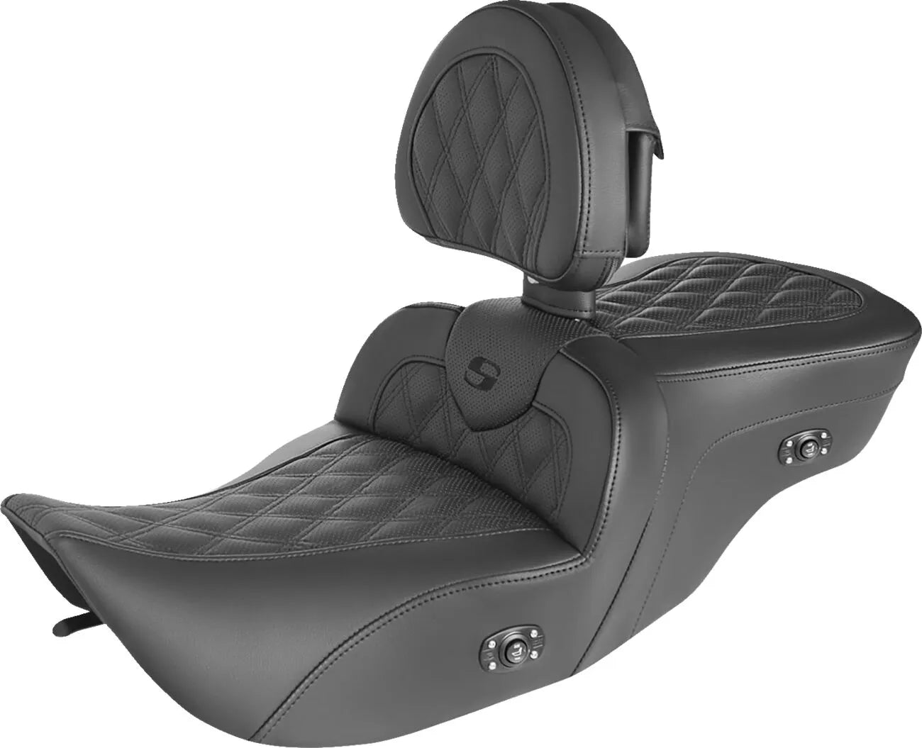 Saddlemen Heated Roadsofa Seat - For Harley Davidson