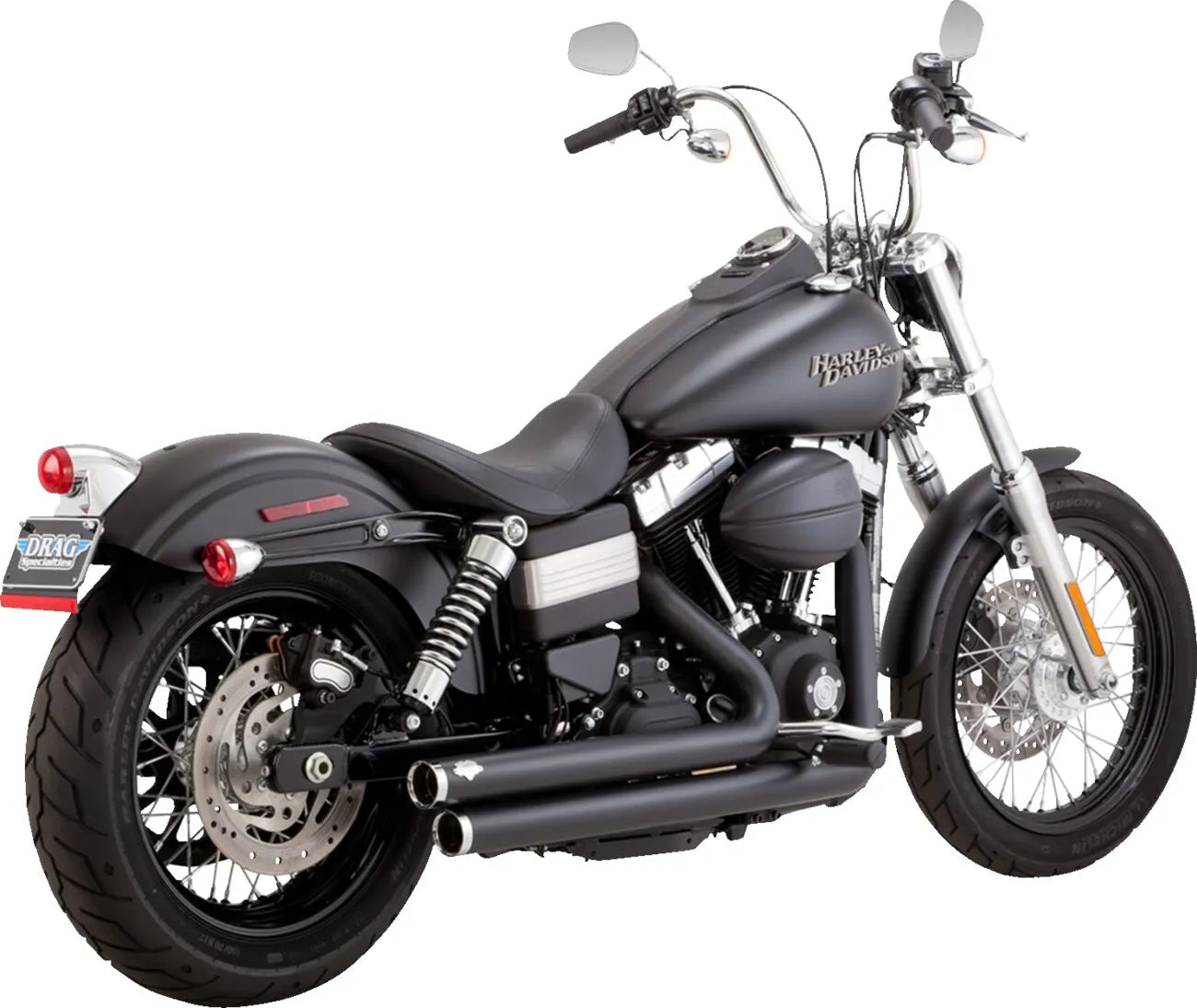 Vance & Hines Big Shots Staggered Avgasrör