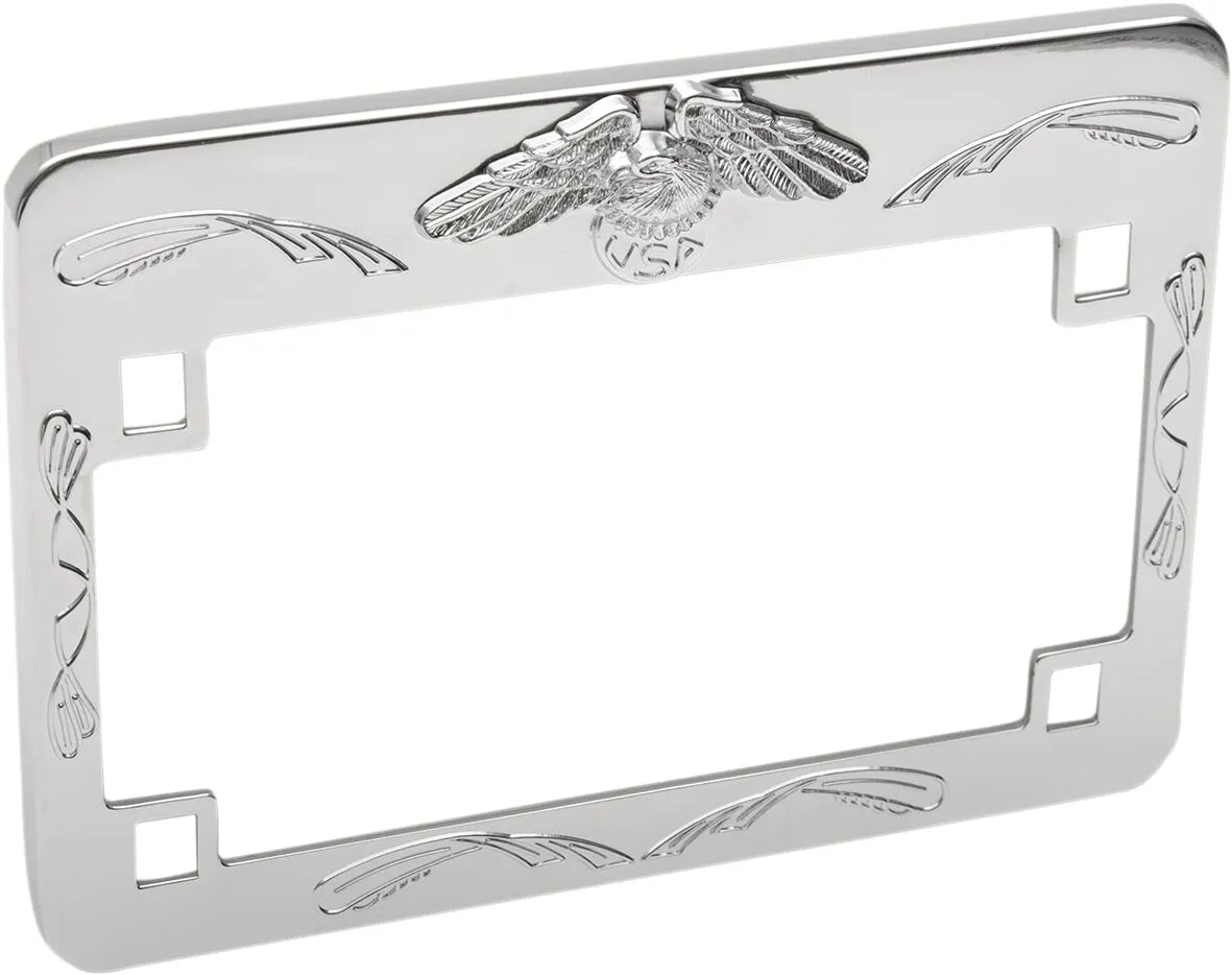 Emgo Eagle License Plate Frame For 4" X 7" Plates