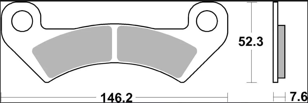 Brembo Sd Sintrade Offroad Bromsbelägg