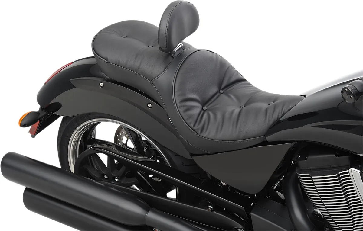 Drag Specialties Low-profile Touring Seat - For VICTORY