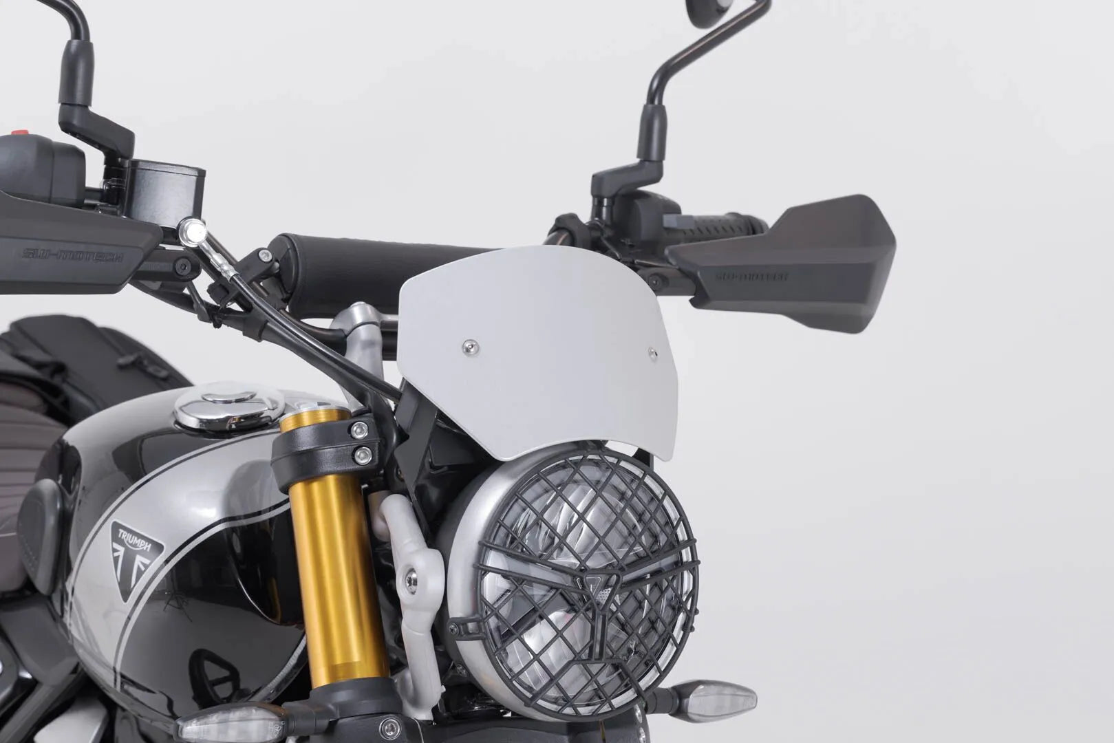 Sw-motech Windscreen - Silver Aluminum Windshield