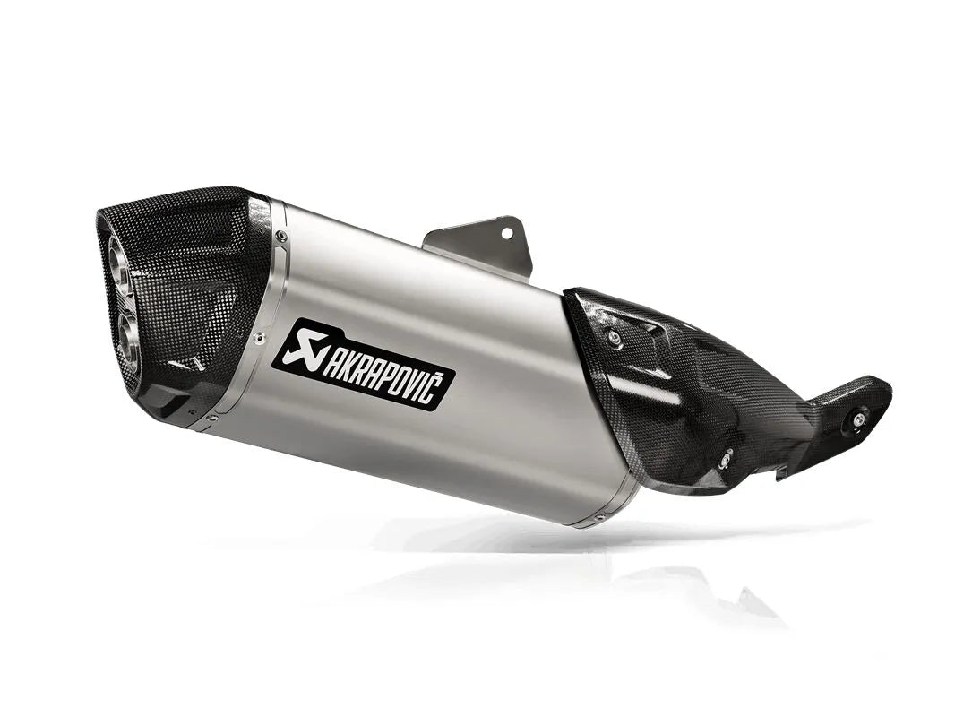 Akrapovic Slip-On Ljuddämpare/Avgasrör - Väglaglig/Besiktningsgodkänd