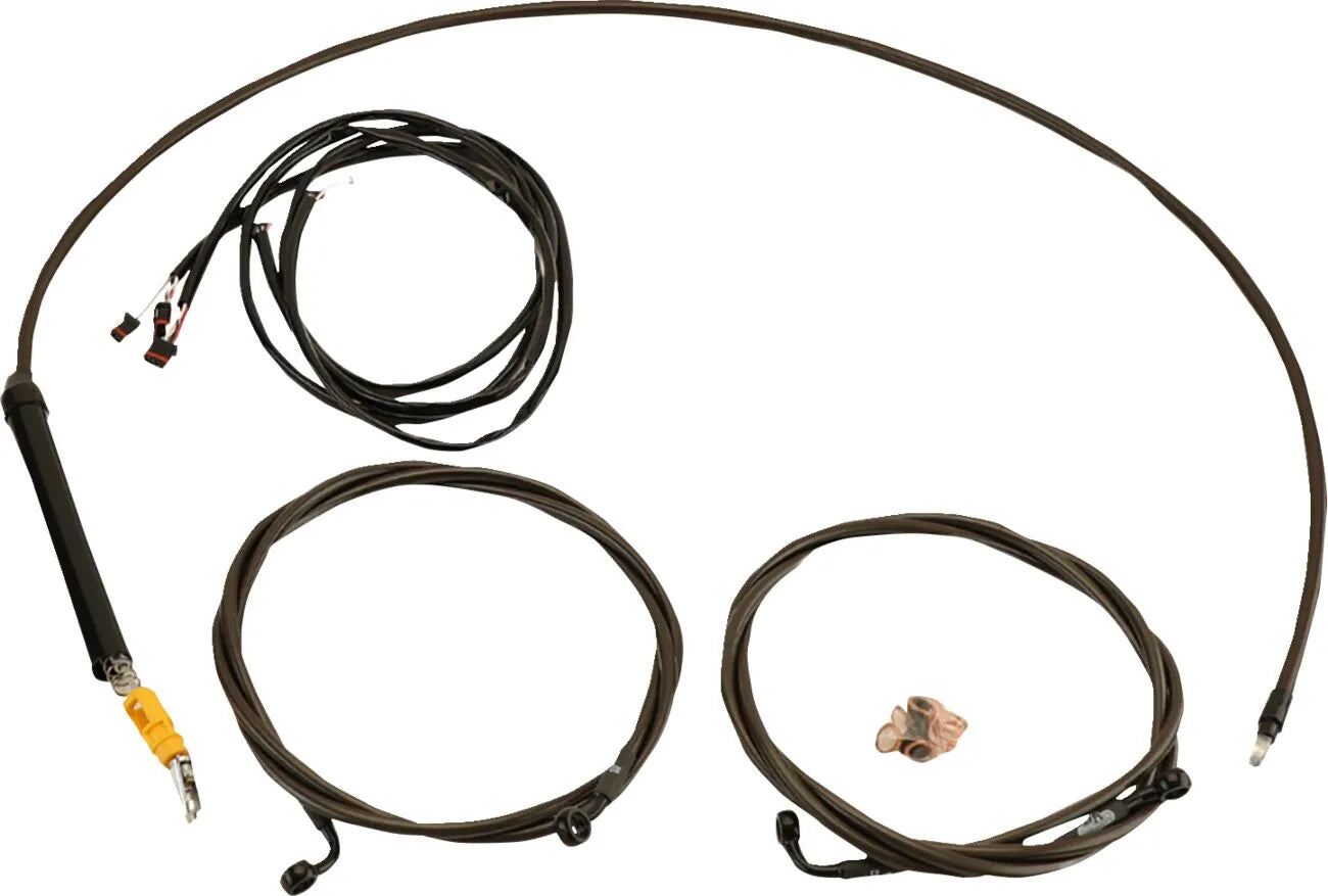 La Choppers Complete Cable Kit for 12"-14" Handlebars
