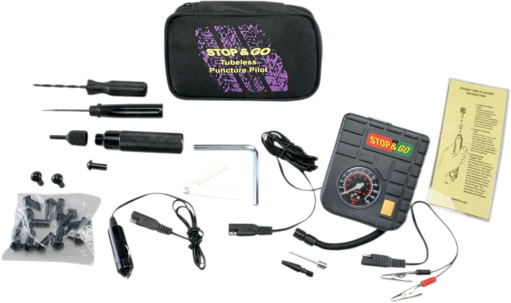 Stop & Go Tubeless Puncture Pilot Kit