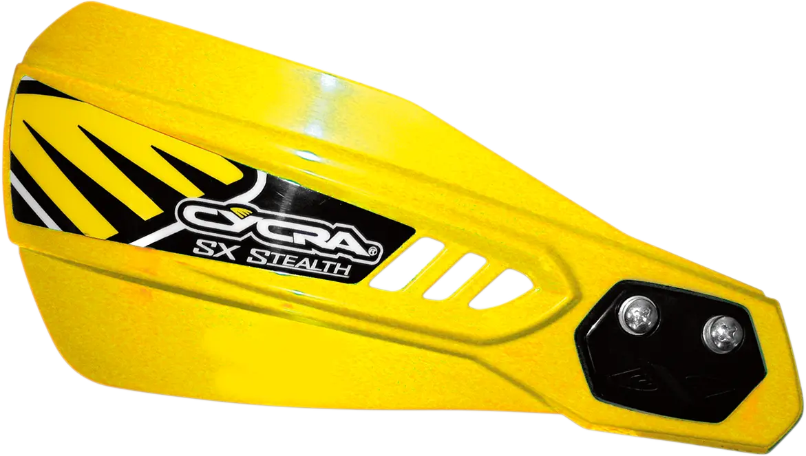 Cycra Stealth Alloy Racer Pack Handguards Yellow