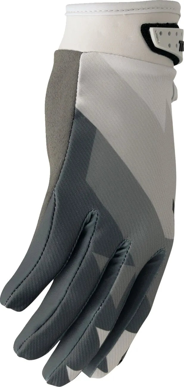 Thor Launchmode Gloves - Gray/Off-White