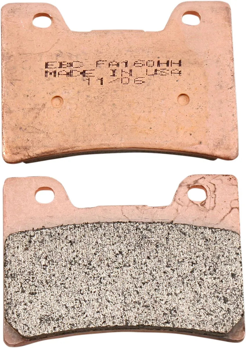 Ebc Fa160hh Sintered Brake Pads - Hh Friction Rating - Front