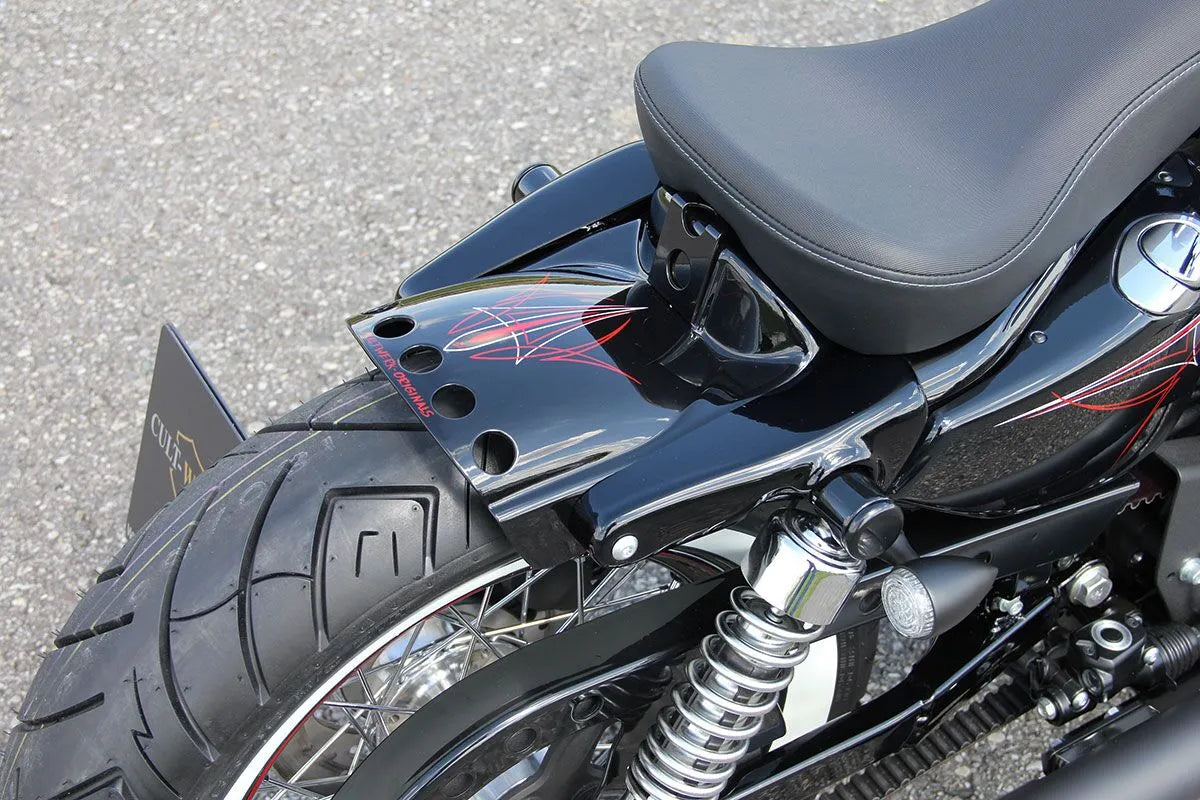 Cult Werk Short Fender Struts Glossy Black for Harley Sportster