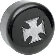 Drag Specialties Horn Cover - Black Steel
