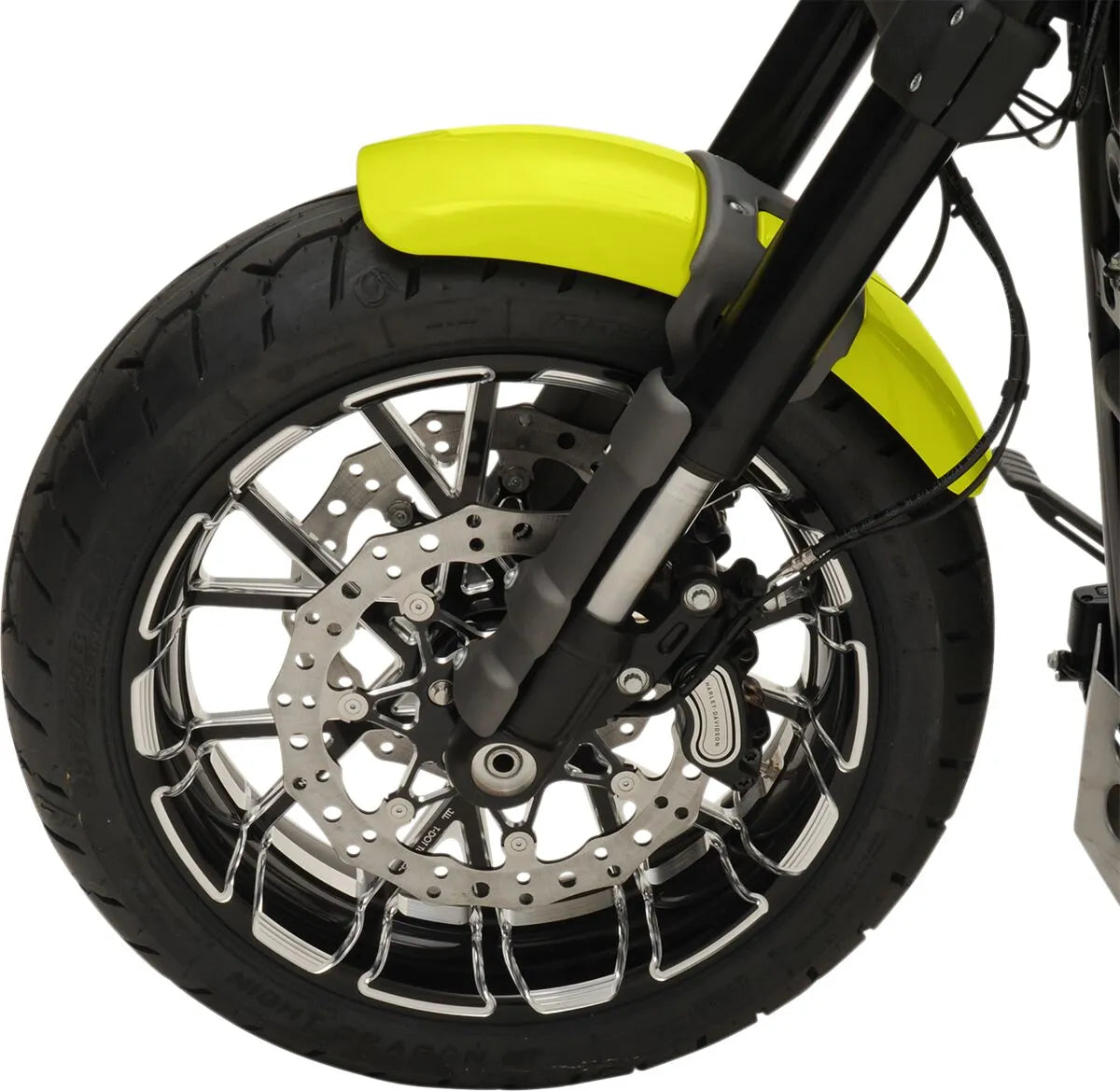Arlen Ness Tvådelad Flytande Bromsskiva För Harley Davidson