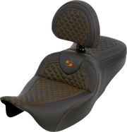Saddlemen RoadSofa Dragon Scale Seat with Driver Backrest