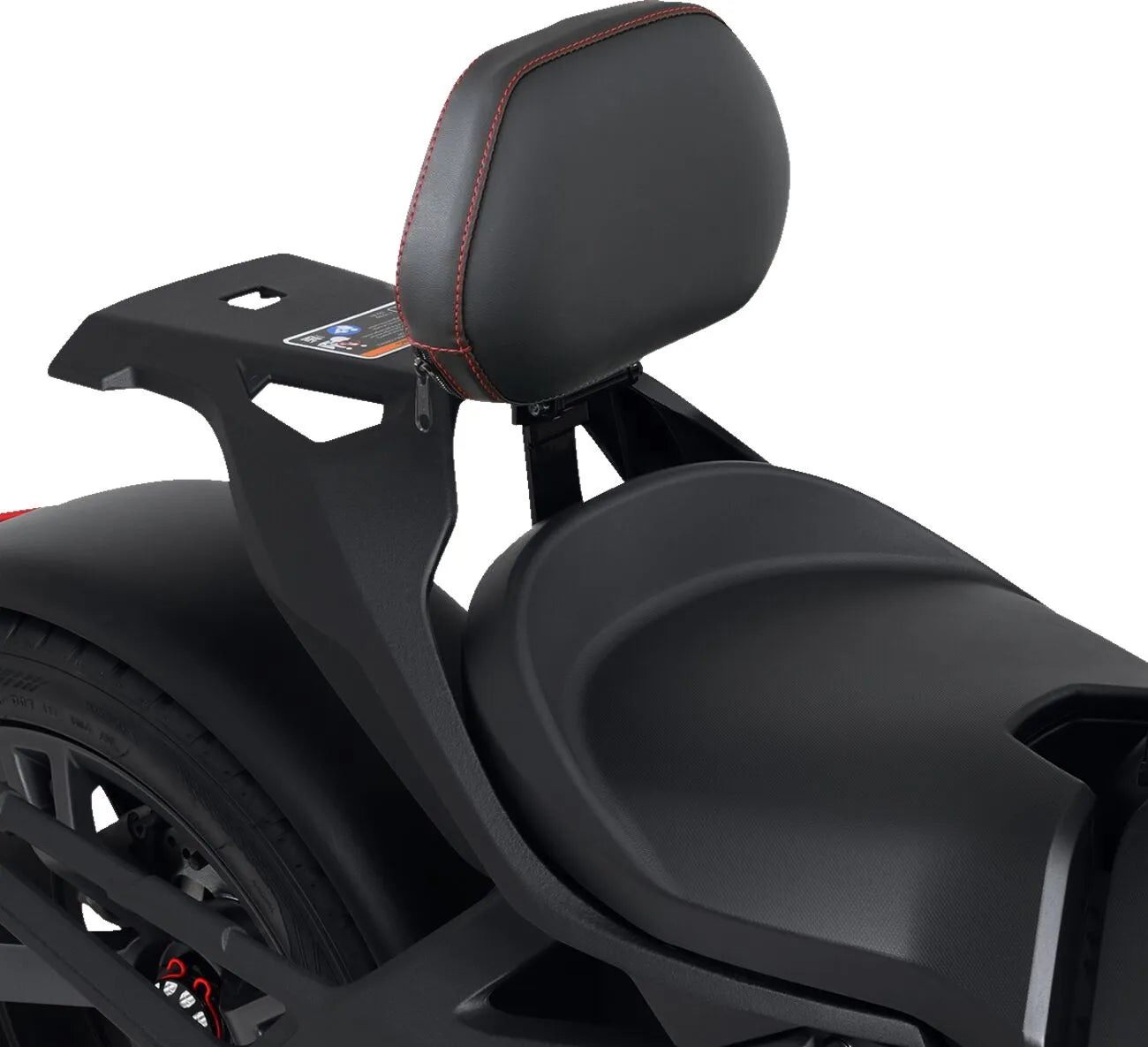 Show Chrome Quick-detach Backrest - Can-am Ryker