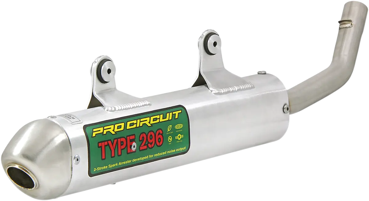 Pro Circuit Type 296 Ljuddämpare med gnistskydd