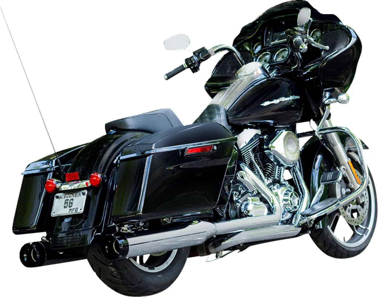 S&s Cycle Mk45 4-1/2" Performance Avgassystem För Touring