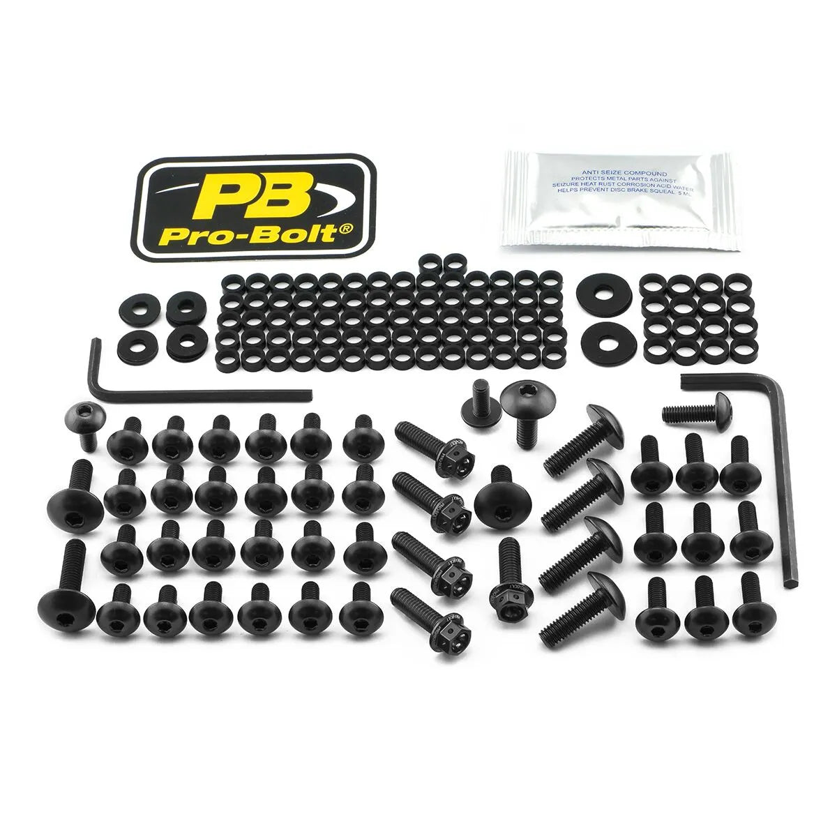 Pro Bolt Aluminium Fairing Bolt Kit For Bmw