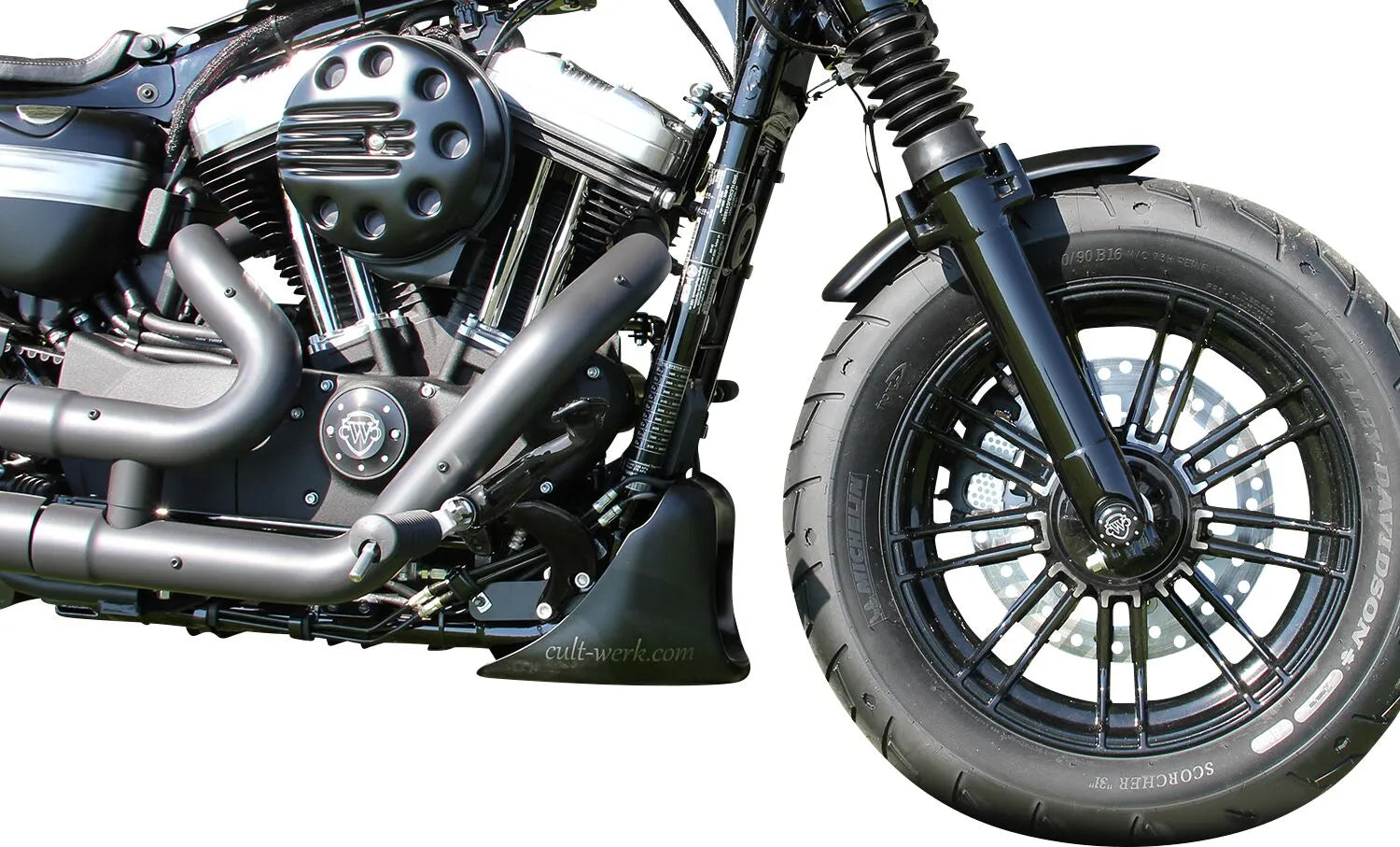 Cult Werk Bobber Spoiler For Harley-davidson
